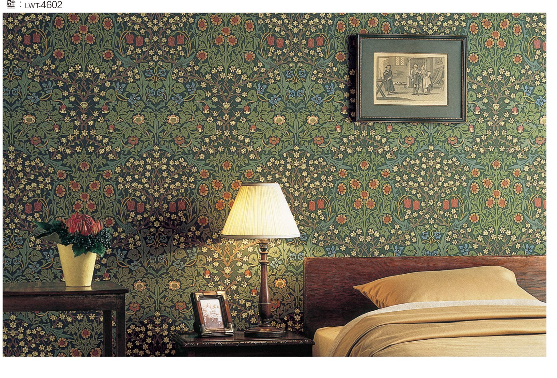 ウィリアム・モリスの世界中で愛されている、自然や動物をいきいきと描いたデザイン。