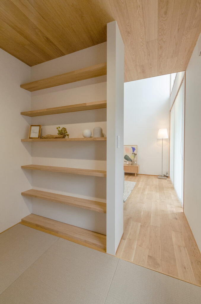 空間に溶け込む、主張しすぎないデザイン