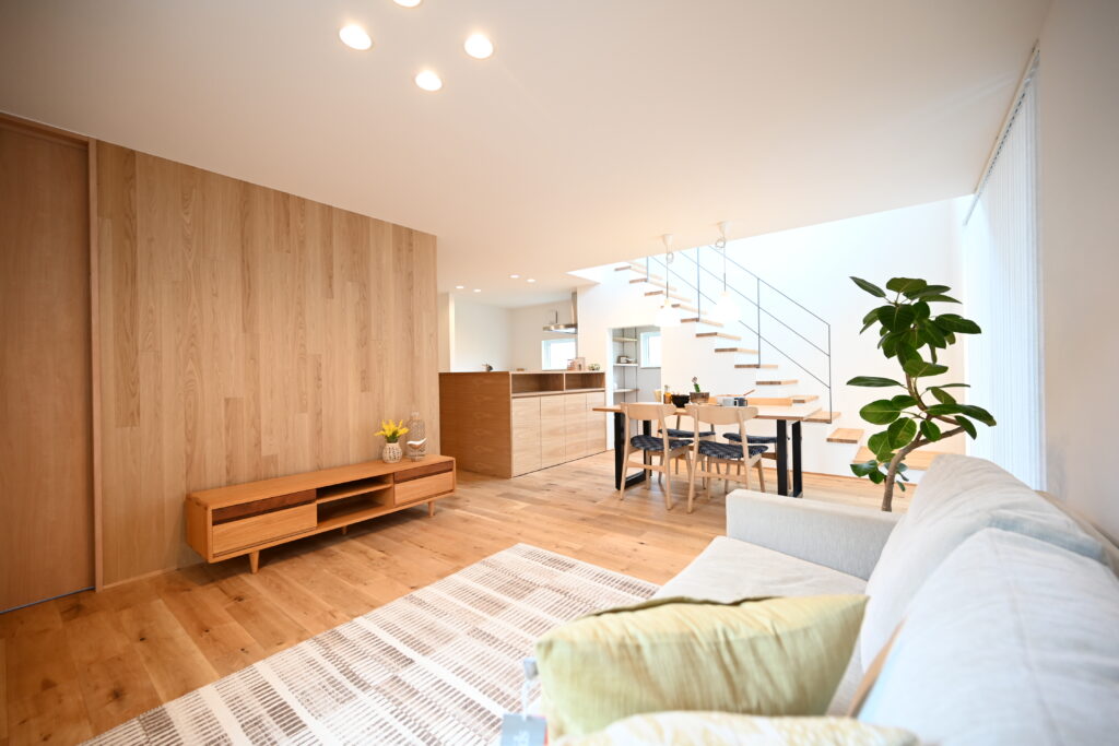 ちょっとの工夫でお気に入り度アップする北欧ナチュラルなリノベーション空間のリビングイメージ