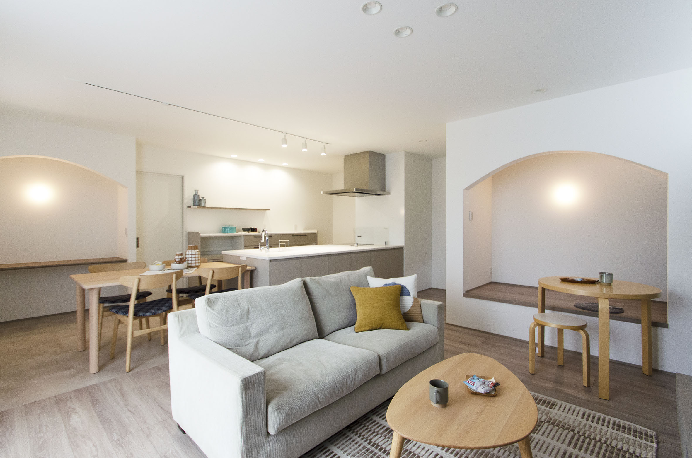 北欧ナチュラルリノベーションで実現したやさしい暮らしのリビング空間