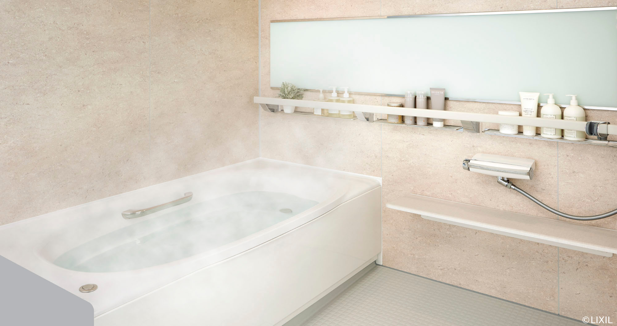 最新のシステムキッチンと清潔感のある水まわりリノベーション事例