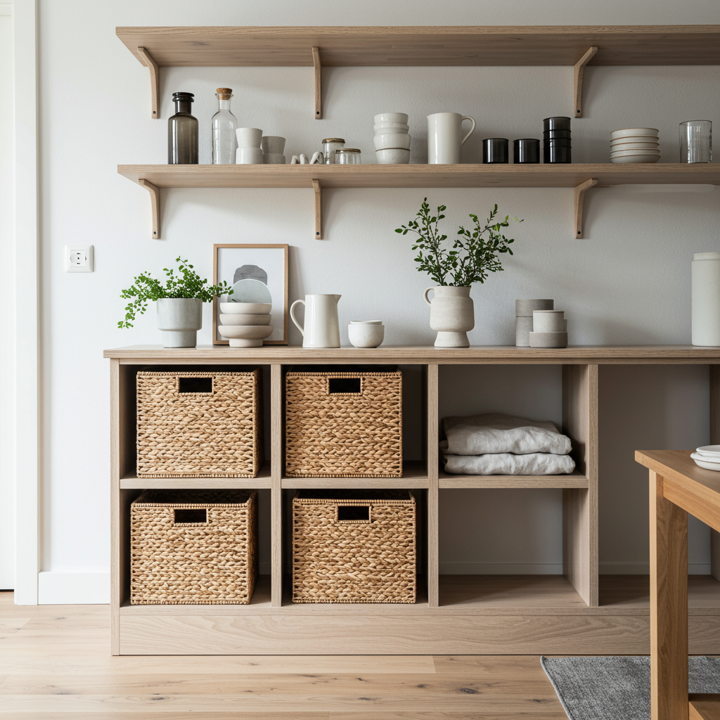 家事動線と収納計画を整えた北欧ナチュラルリノベーションの暮らしやすい住まい