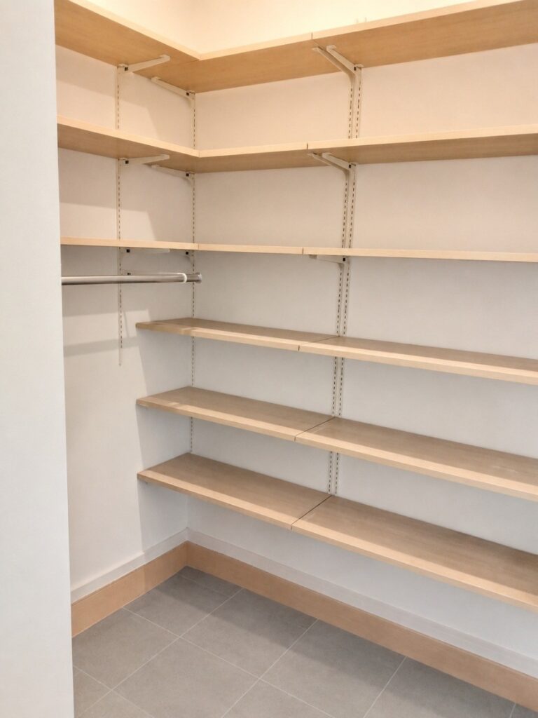 杉並区の戸建てリノベーション施工事例。収納を充実させた機能的でおしゃれな玄関空間